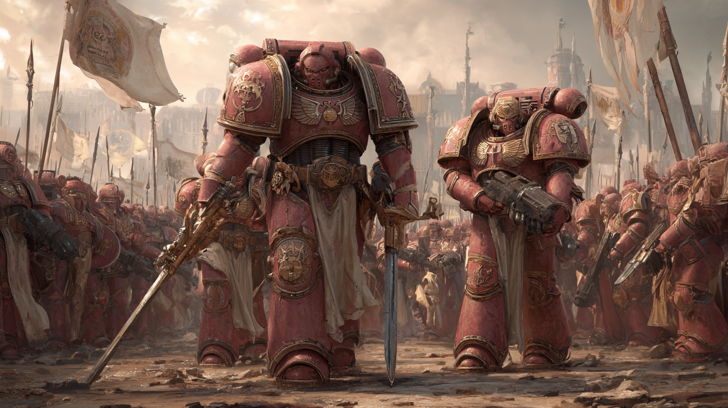 The Blood Angels Space Marines